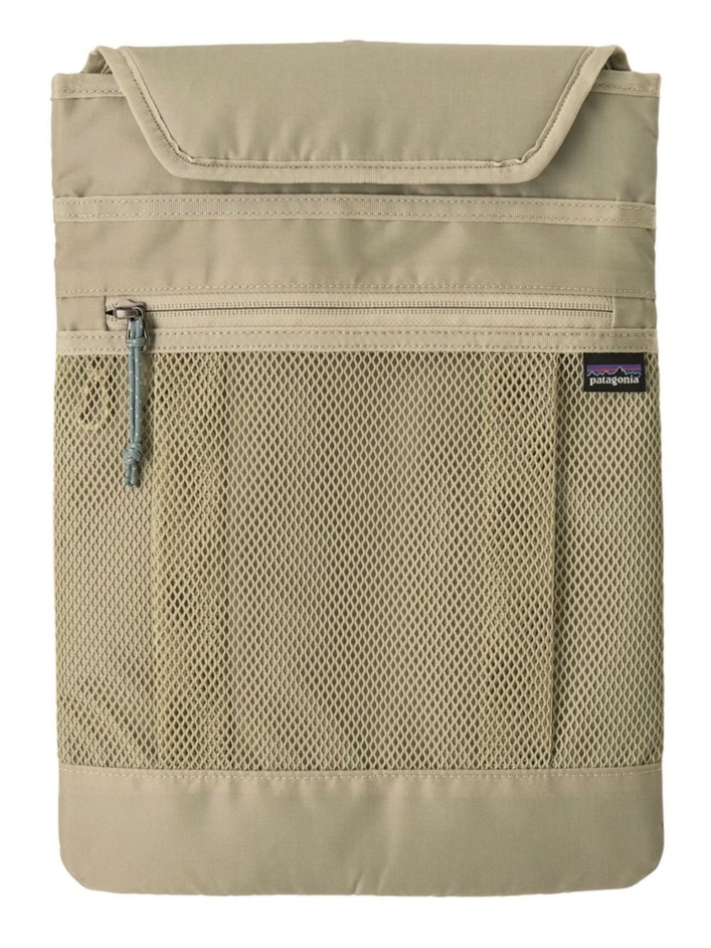 Patagonia Tan Gray Padded Laptop Sleeve